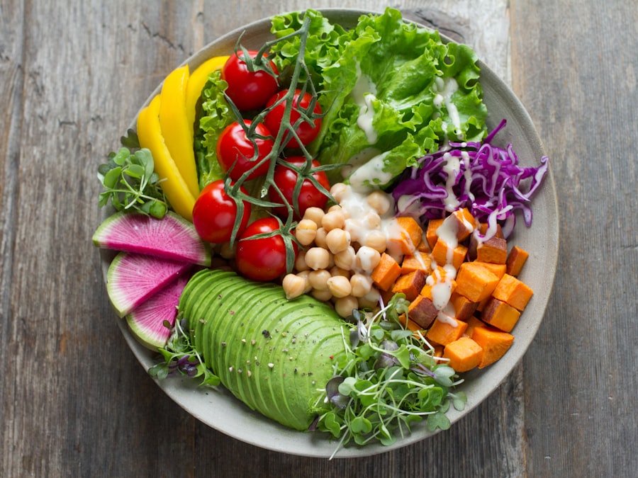 A healthy meal logged by Nikki
